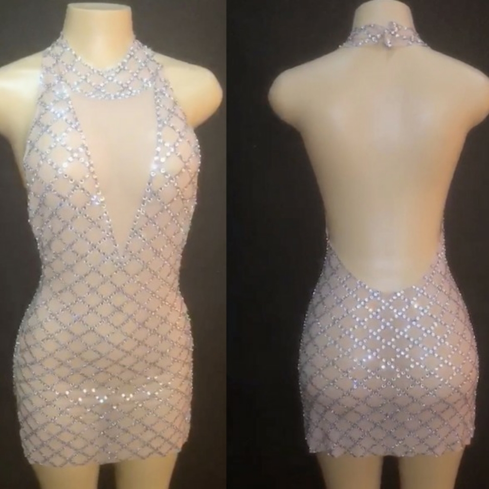 Shimmer dance dress